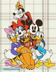 Diamond Art Club – True Pals Licensed Disney Diamond Painting (Square Drill, 22" x 28") (ONLINE ORDER ONLY)