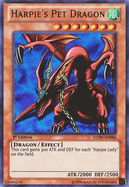 Harpie's Pet Dragon [LCJW-EN086] Ultra Rare (ONLINE ORDER ONLY)
