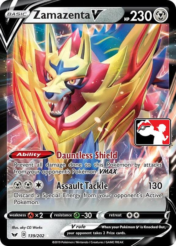 Zamazenta V (139/202) [Prize Pack Series One] (Online Only)