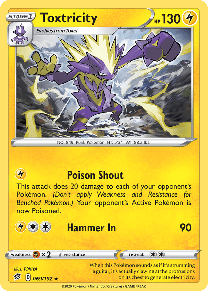 Toxtricity (069/192) [Sword & Shield: Rebel Clash] (Online Only)