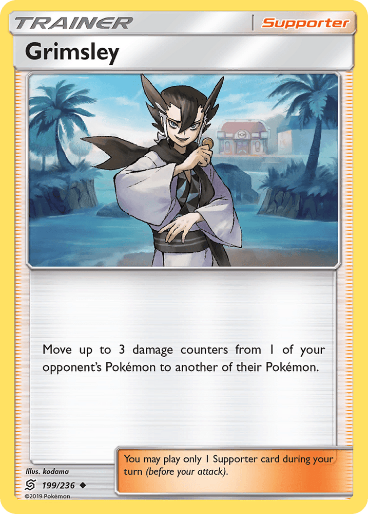 Grimsley (199/236) [Sun & Moon: Unified Minds] (Online Only)