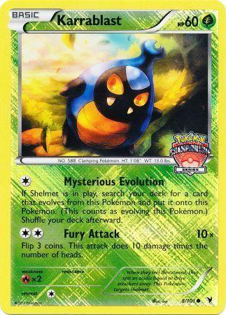 Karrablast (8/101) (Championship Promo) [Black & White: Noble Victories] (Online Only)