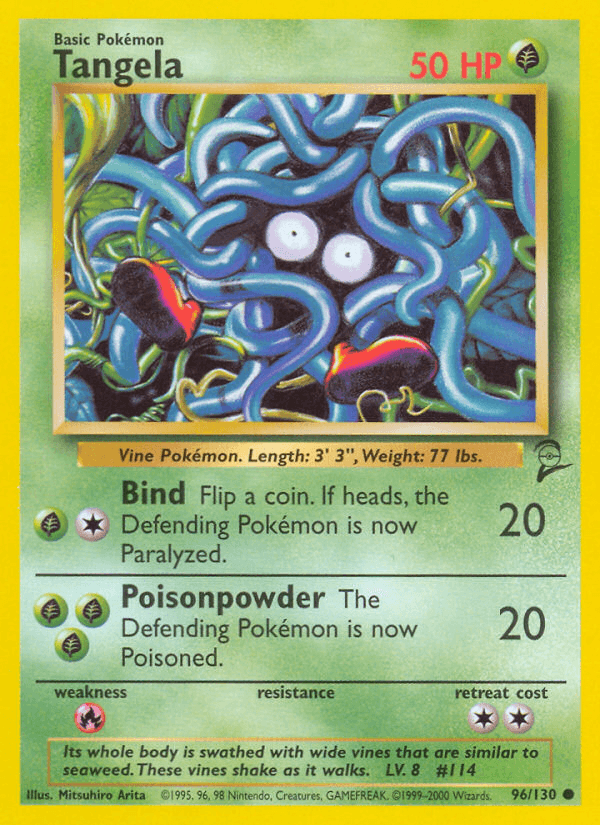 Tangela (96/130) [Base Set 2] (Online Only)