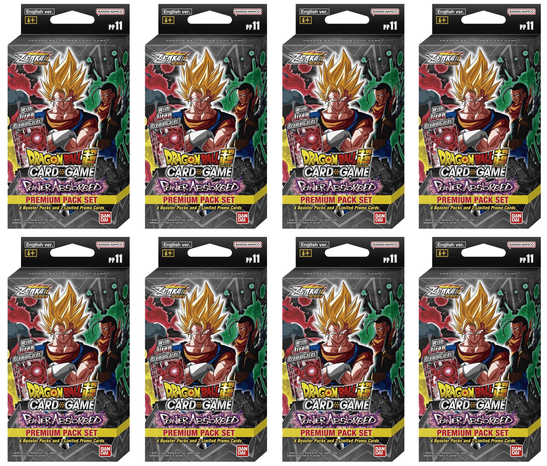 Zenkai Series: Set 03 - Premium Pack Set 11 Display (ONLINE ORDER ONLY)