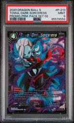 2020 DRAGON BALL SUPER TOWA, DARK SORCERESS #P-213 - PSA 9 (Online Order Only)