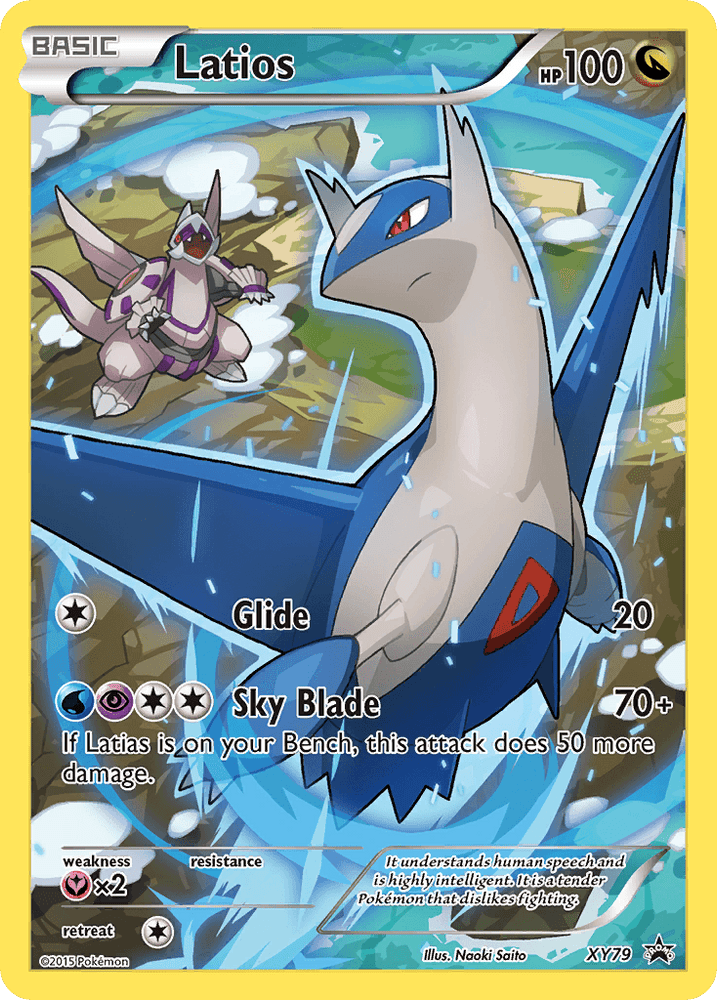 Latios (XY79) (Full Art Promo) [XY: Black Star Promos] (Online Only)