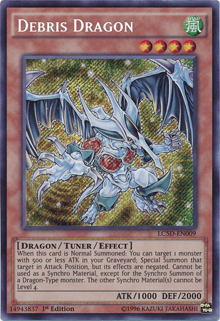 Debris Dragon [LC5D-EN009] Secret Rare (ONLINE ORDER ONLY)