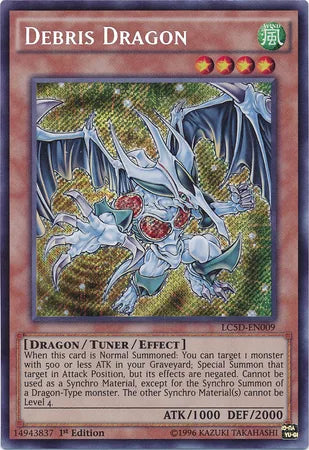 Debris Dragon [LC5D-EN009] Secret Rare