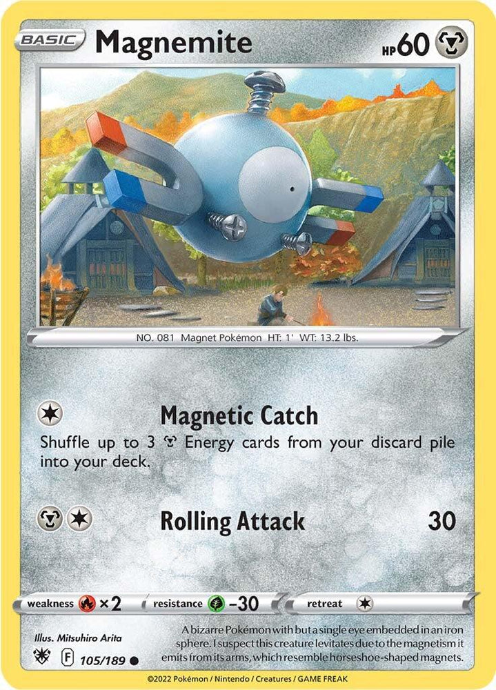 Magnemite (105/189) [Sword & Shield: Astral Radiance] (Online Only)