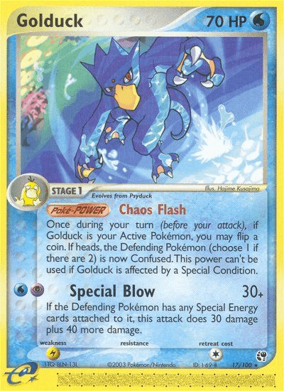 Golduck (17/100) [EX: Sandstorm] (Online Only)