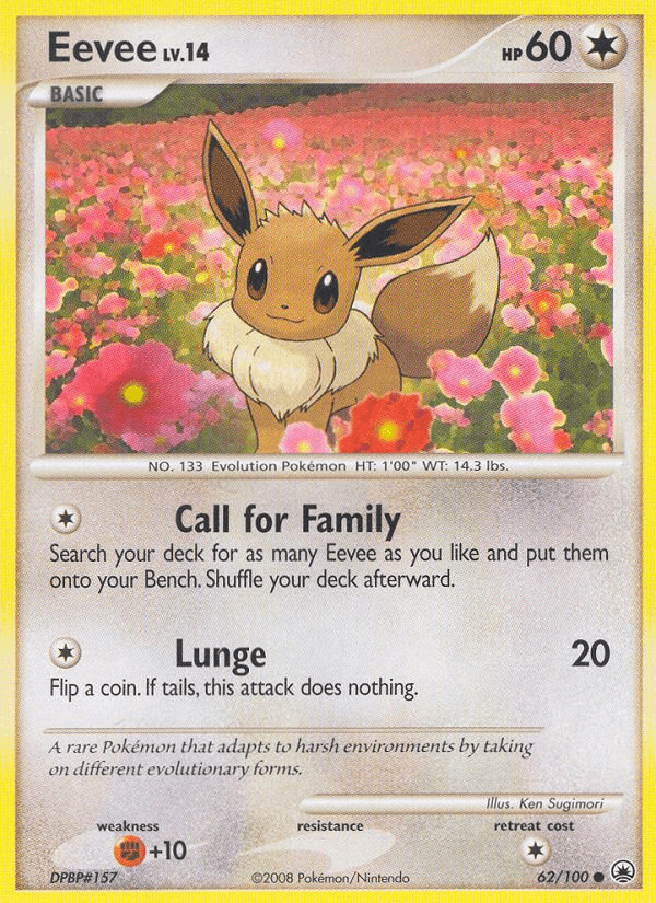 Eevee (62/100) [Diamond & Pearl: Majestic Dawn] (Online Only)