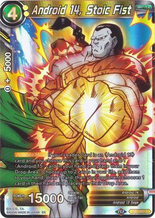 Android 14, Stoic Fist (Reprint) (BT9-057) [Battle Evolution Booster] (ONLINE ORDER ONLY)