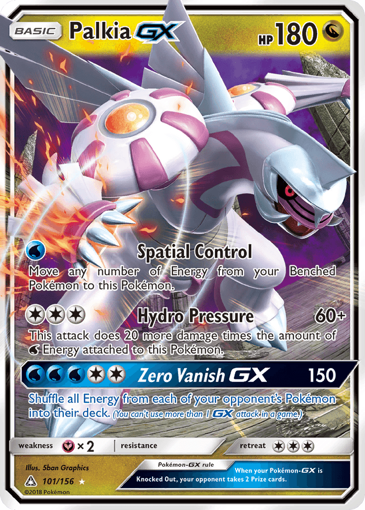 Palkia GX (101/156) [Sun & Moon: Ultra Prism] (Online Only)