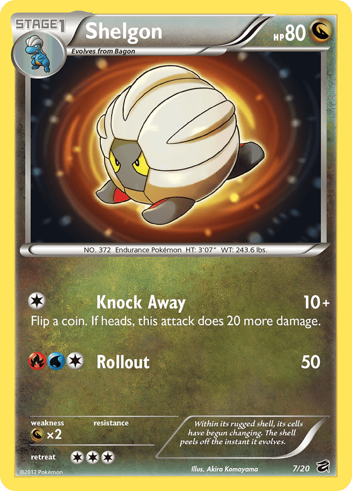 Shelgon (7/20) [Black & White: Dragon Vault] (Online Only)