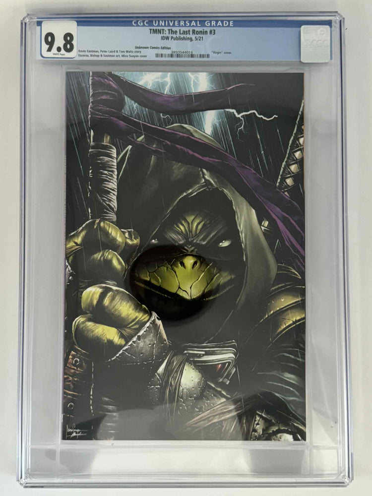 TMNT: The Last Ronin #3 CGC 9.8 Blue Label Suayan Exclusive Virgin Var (ONLINE ORDER ONLY)