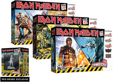 Zombicide: Iron Maiden Character Packs - Bundle of the Beast (ONLINE ORDER ONLY)