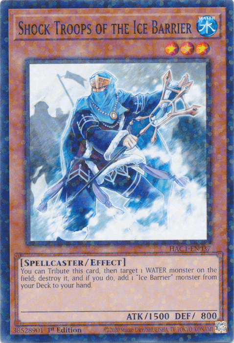 Shock Troops of the Ice Barrier (Duel Terminal) [HAC1-EN037] Common (ONLINE ORDER ONLY)