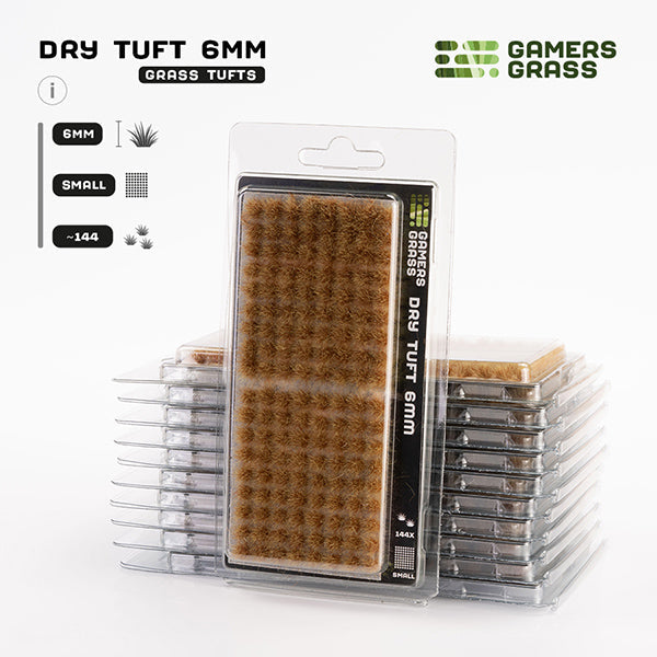 Gamers Grass Tufts: Dry Tuft 6mm- Small (ONLINE ORDER ONLY)