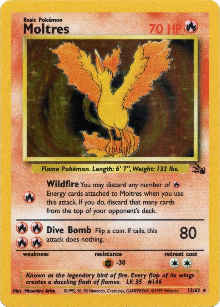 Moltres (12/62) [Fossil Unlimited] (Online Only)