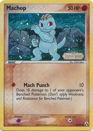 Machop (57/92) (Stamped) [EX: Legend Maker] (Online Only)