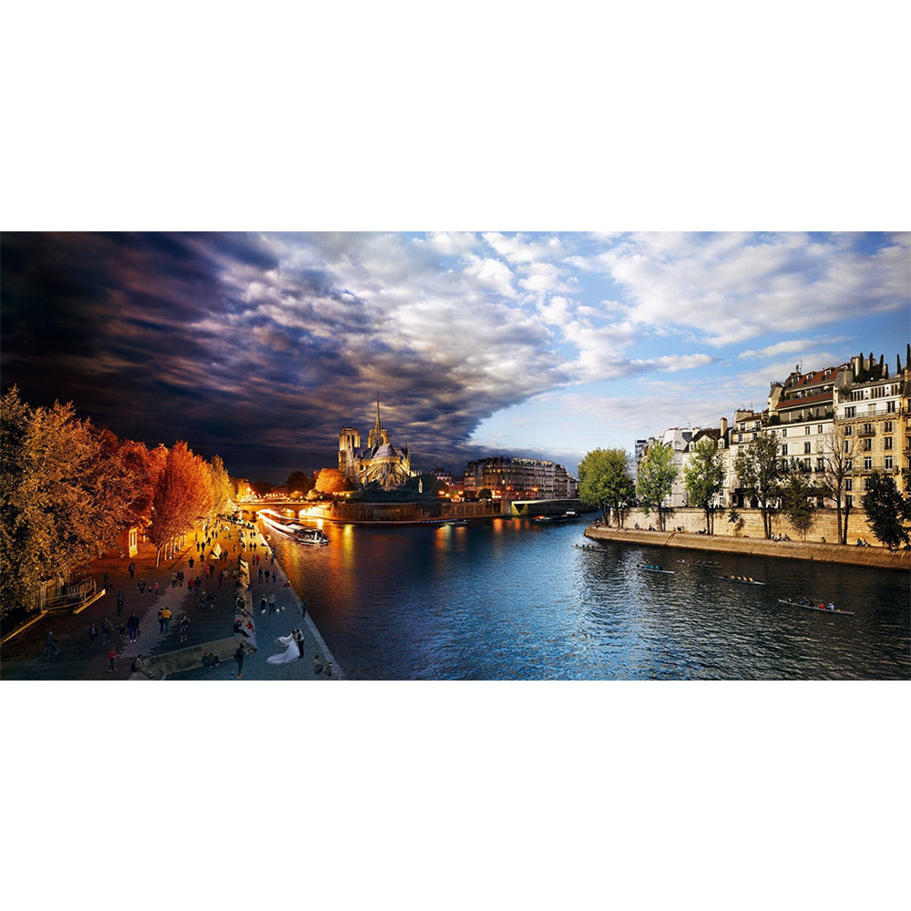 Stephen Wilkes: Pont de la Tournelle, Paris - Day to Night (ONLINE ORDER ONLY)