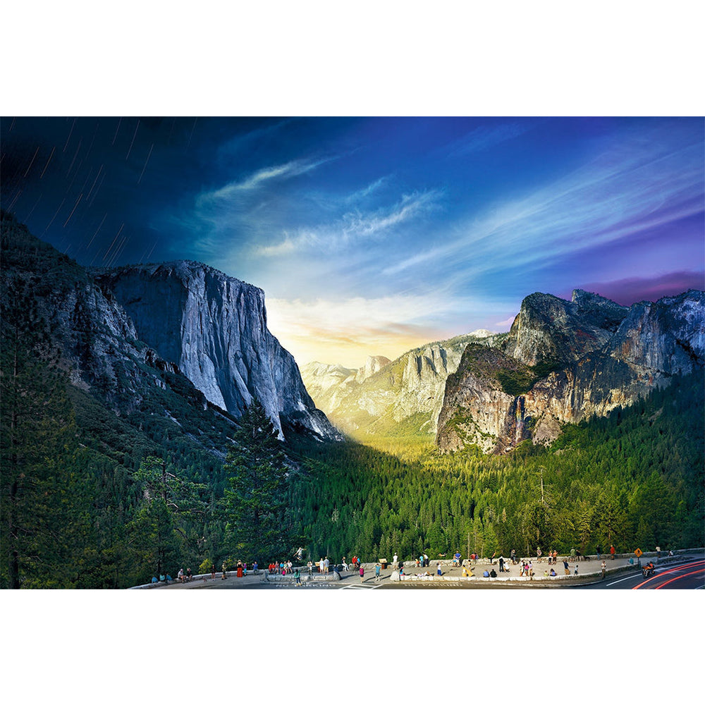 Stephen Wilkes: Tunnel View, Yosemite National Park - Day to Night (ONLINE ORDER ONLY)
