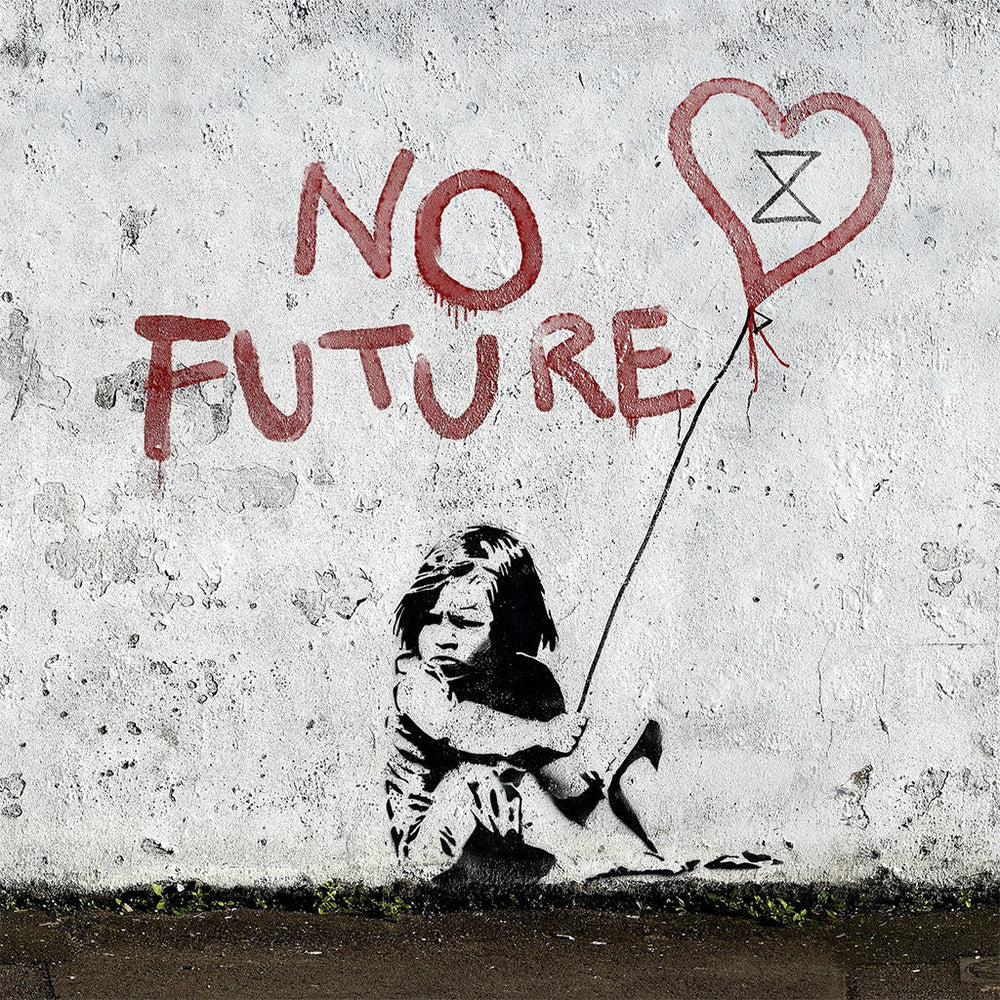 Urban Art Graffiti - Banksy No Future (ONLINE ORDER ONLY)