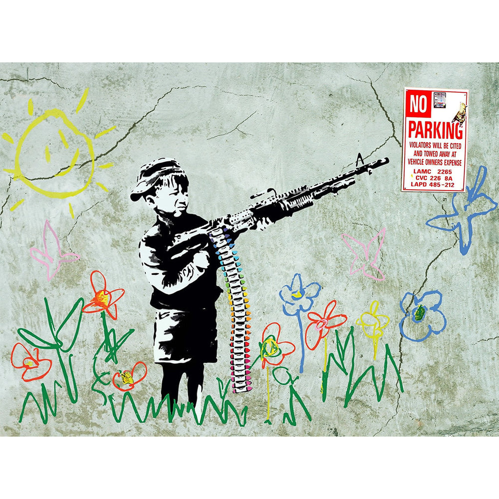 Urban Art Graffiti - Banksy Crayola Shooter (ONLINE ORDER ONLY)