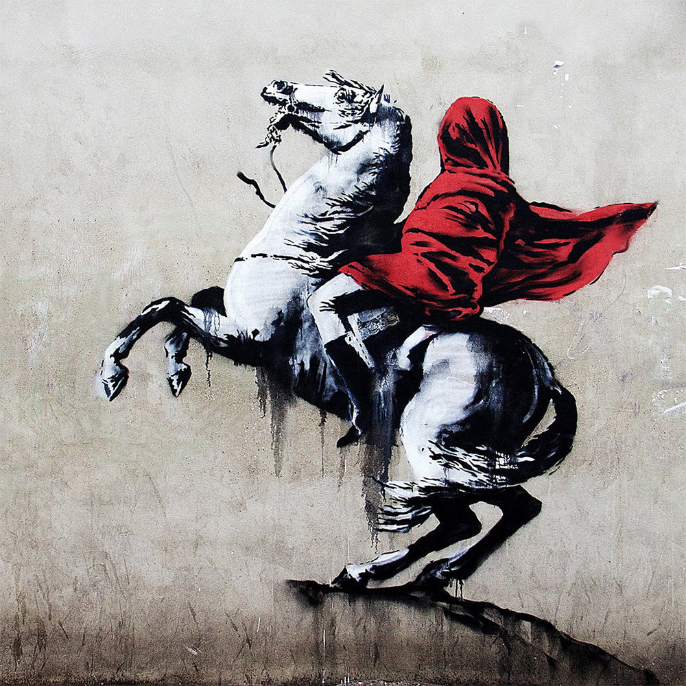Urban Art Graffiti - Banksy Liberté, Égalité, Cable TV (ONLINE ORDER ONLY)