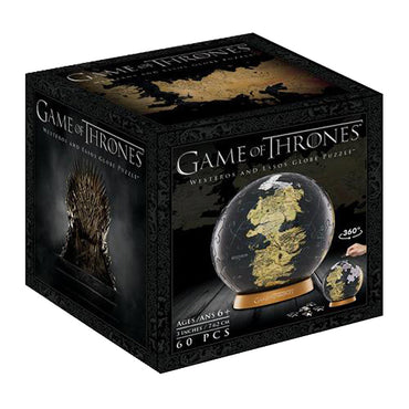 4D Paper Model Kit: Game of Thrones 3" Globe (ONLINE ORDER ONLY)
