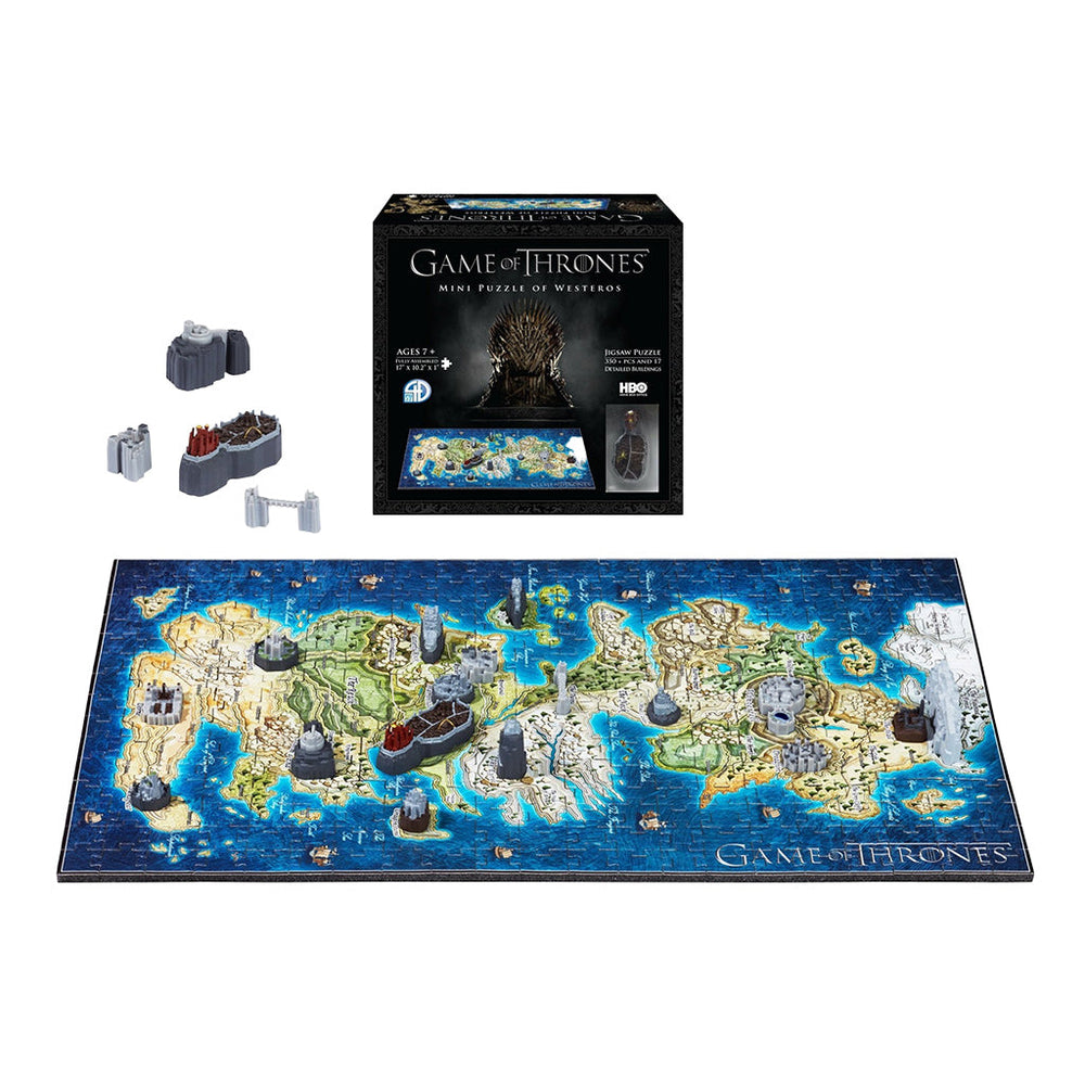 Game of Thrones - Mini Westeros 4D Puzzle (ONLINE ORDER ONLY)
