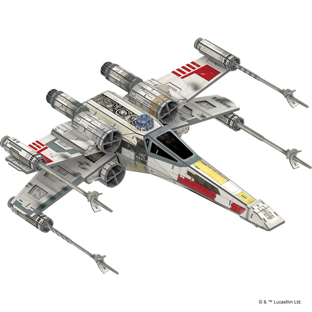 4D Paper Model Kit: Star Wars T-65B X-Wing Star Fighter (ONLINE ORDER ONLY)