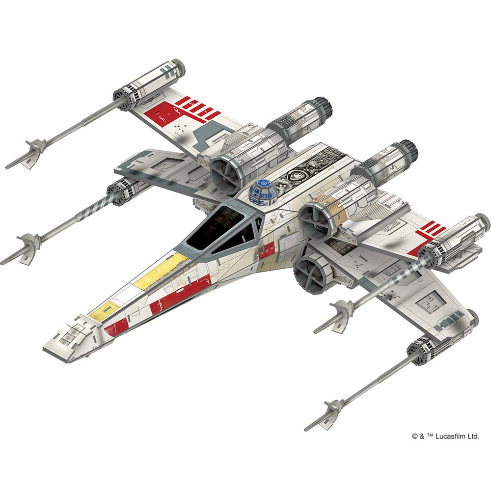 4D Paper Model Kit: Star Wars T-65B X-Wing Star Fighter (ONLINE ORDER ONLY)