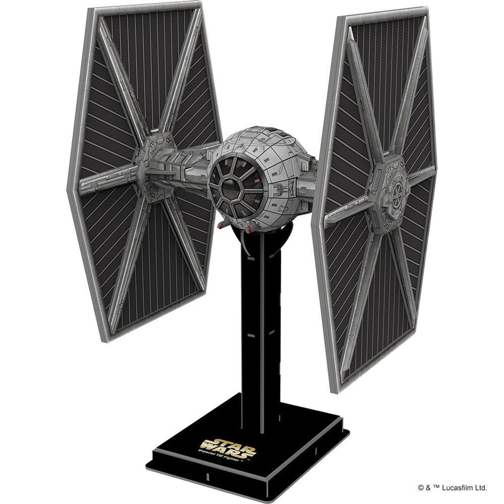 4D Paper Model Kit: Star Wars TIE Fighter TIE/LN (ONLINE ORDER ONLY)