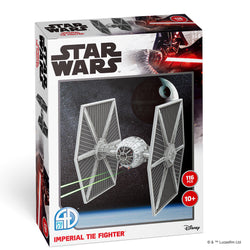 4D Paper Model Kit: Star Wars TIE Fighter TIE/LN (ONLINE ORDER ONLY)