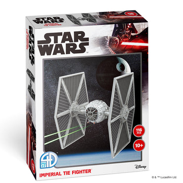 4D Paper Model Kit: Star Wars TIE Fighter TIE/LN (ONLINE ORDER ONLY)