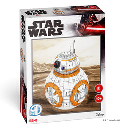 4D Paper Model Kit: Star Wars BB8 (ONLINE ORDER ONLY)