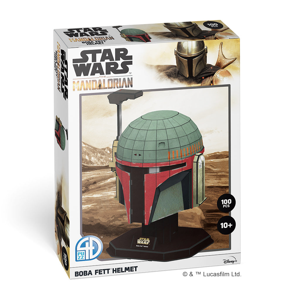 4D Paper Model Kit: Star Wars Boba Fett Helmet Style #1 (ONLINE ORDER ONLY)
