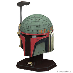 4D Paper Model Kit: Star Wars Boba Fett Helmet Style #1 (ONLINE ORDER ONLY)