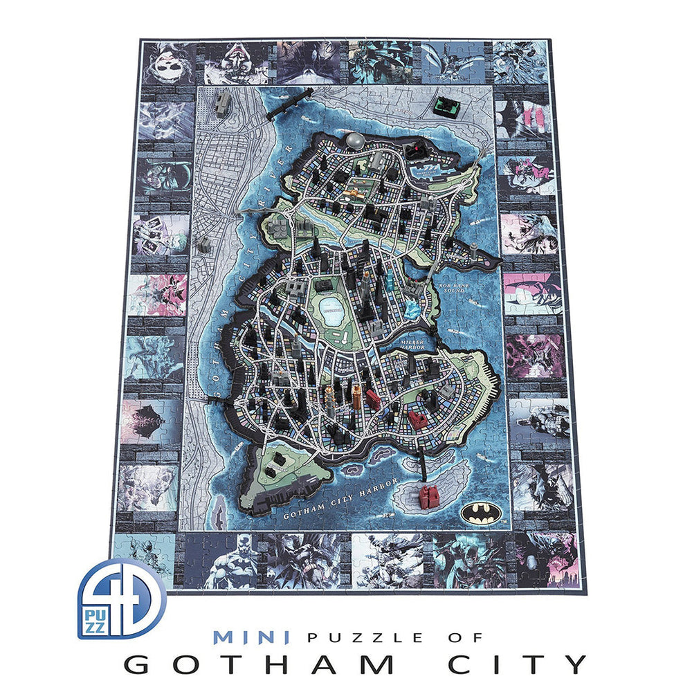Batman - Mini Gotham City 4D Puzzle (ONLINE ORDER ONLY)