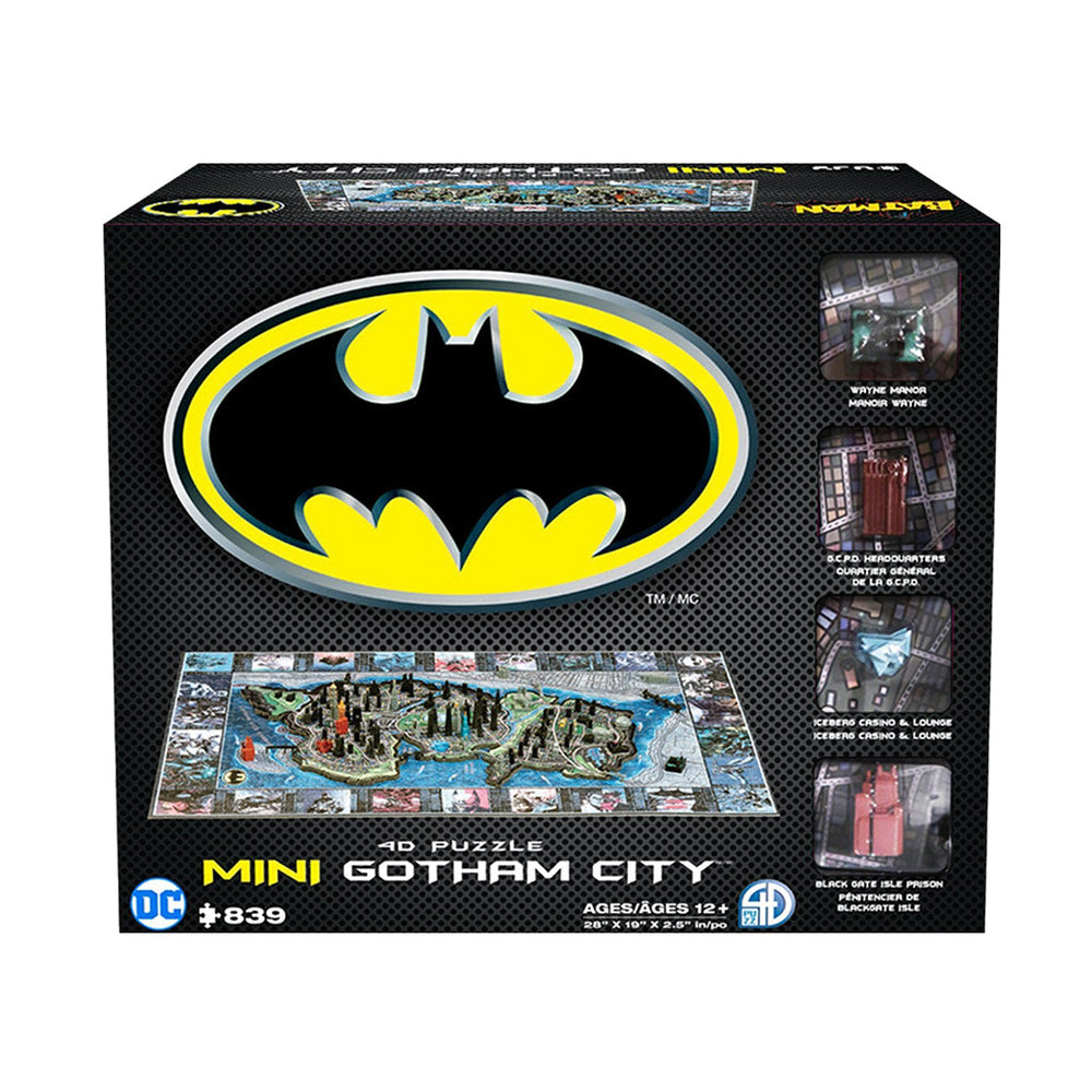 Batman - Mini Gotham City 4D Puzzle (ONLINE ORDER ONLY)
