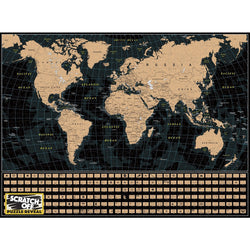 Scratch Off: World Travel Map (ONLINE ORDER ONLY)