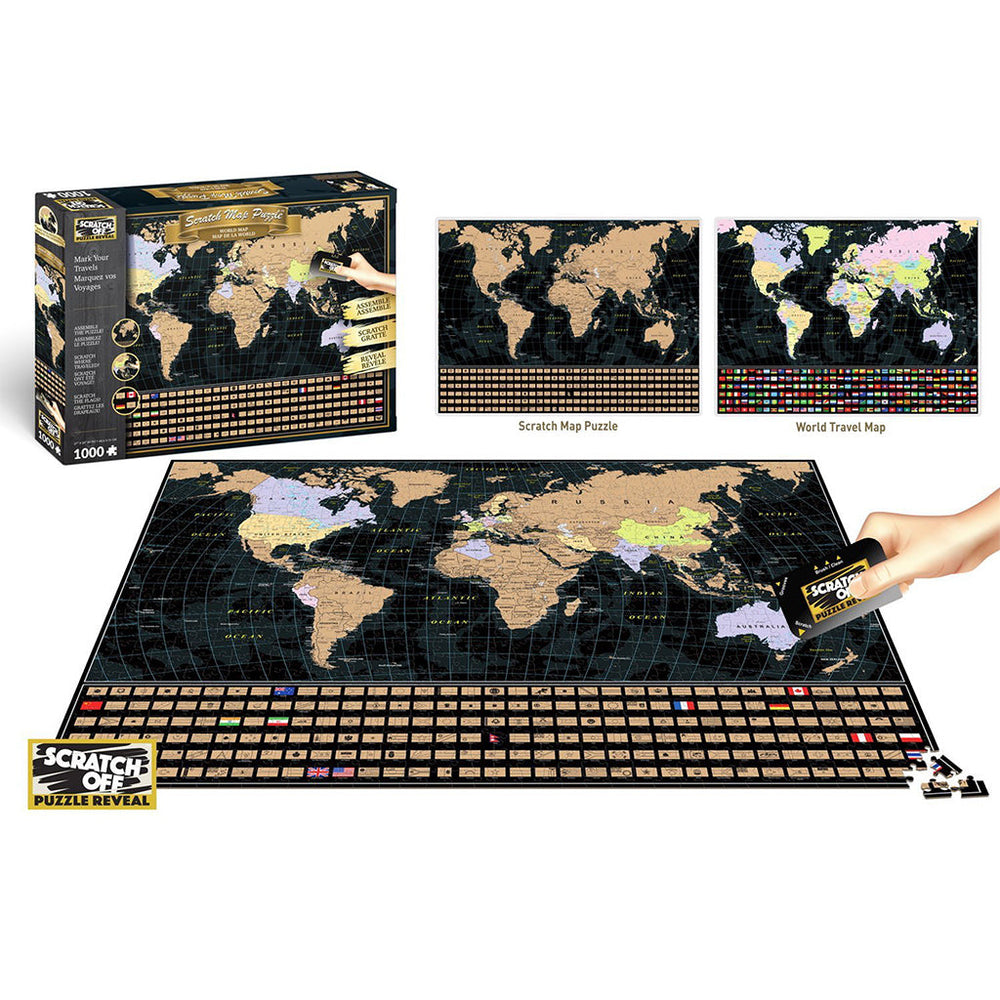 Scratch Off: World Travel Map (ONLINE ORDER ONLY)