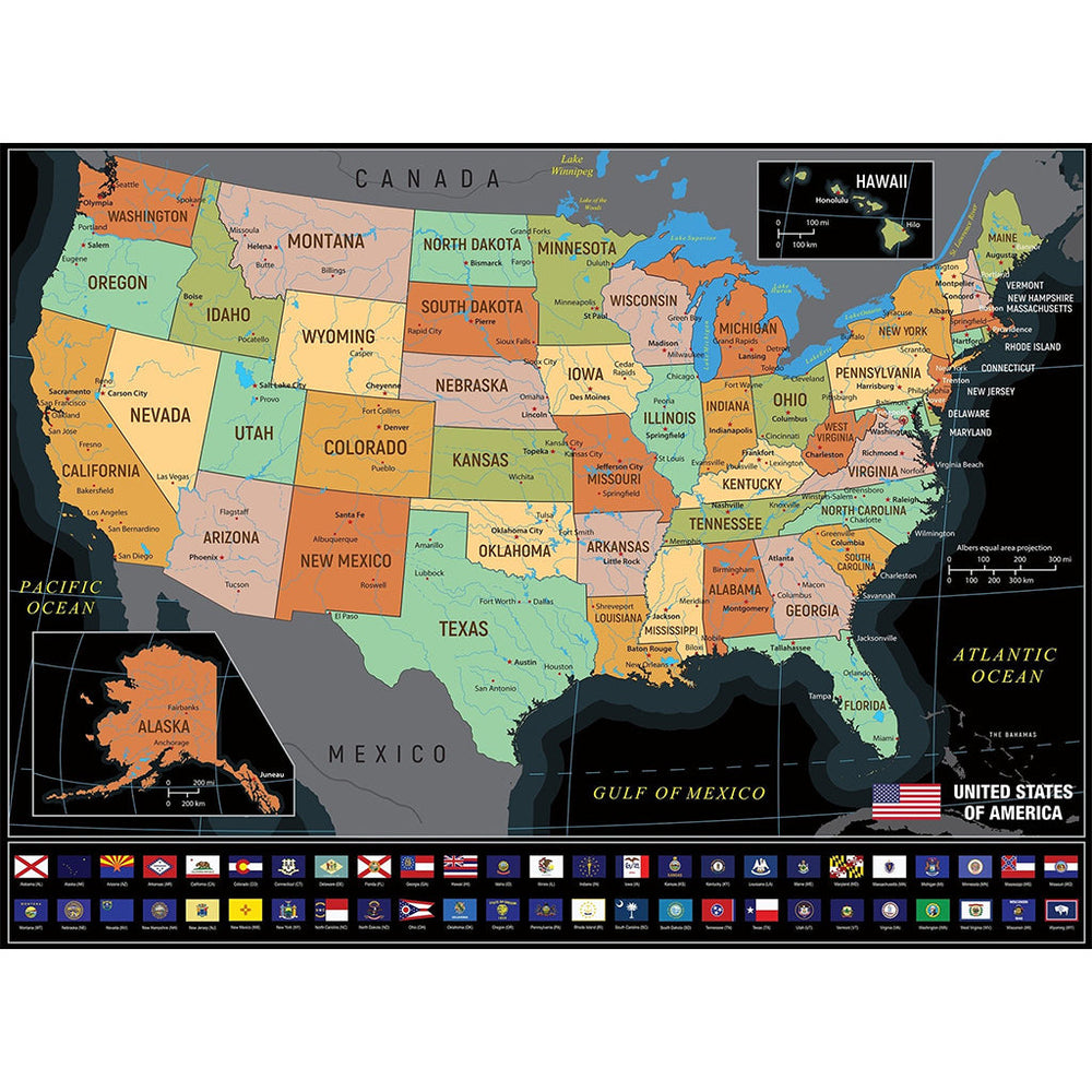 Scratch Off: USA Travel Map (ONLINE ORDER ONLY)