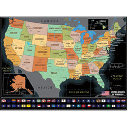 Scratch Off: USA Travel Map (ONLINE ORDER ONLY)