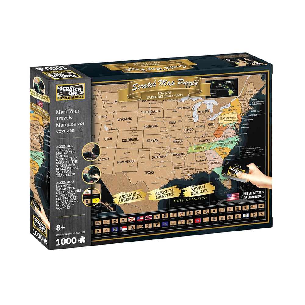 Scratch Off: USA Travel Map (ONLINE ORDER ONLY)