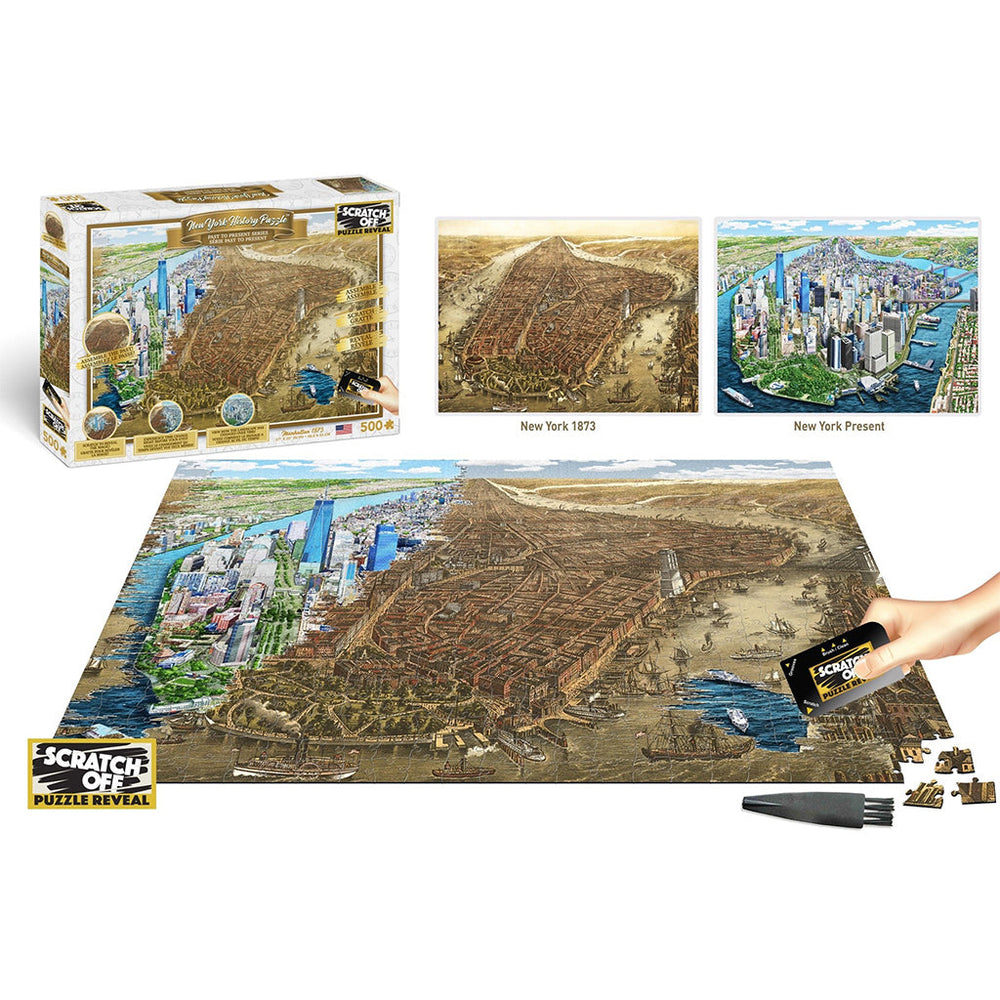 Scratch Off: History Puzzle - New York City (ONLINE ORDER ONLY)