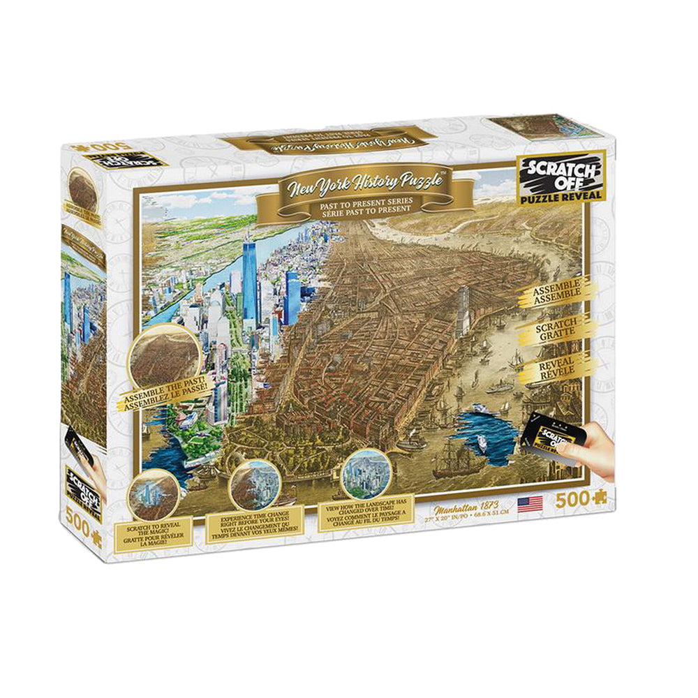 Scratch Off: History Puzzle - New York City (ONLINE ORDER ONLY)