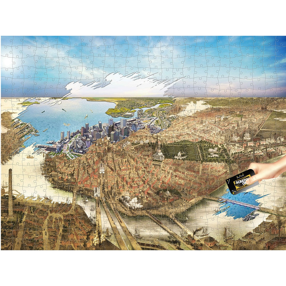 Scratch Off: History Puzzle - Boston (ONLINE ORDER ONLY)