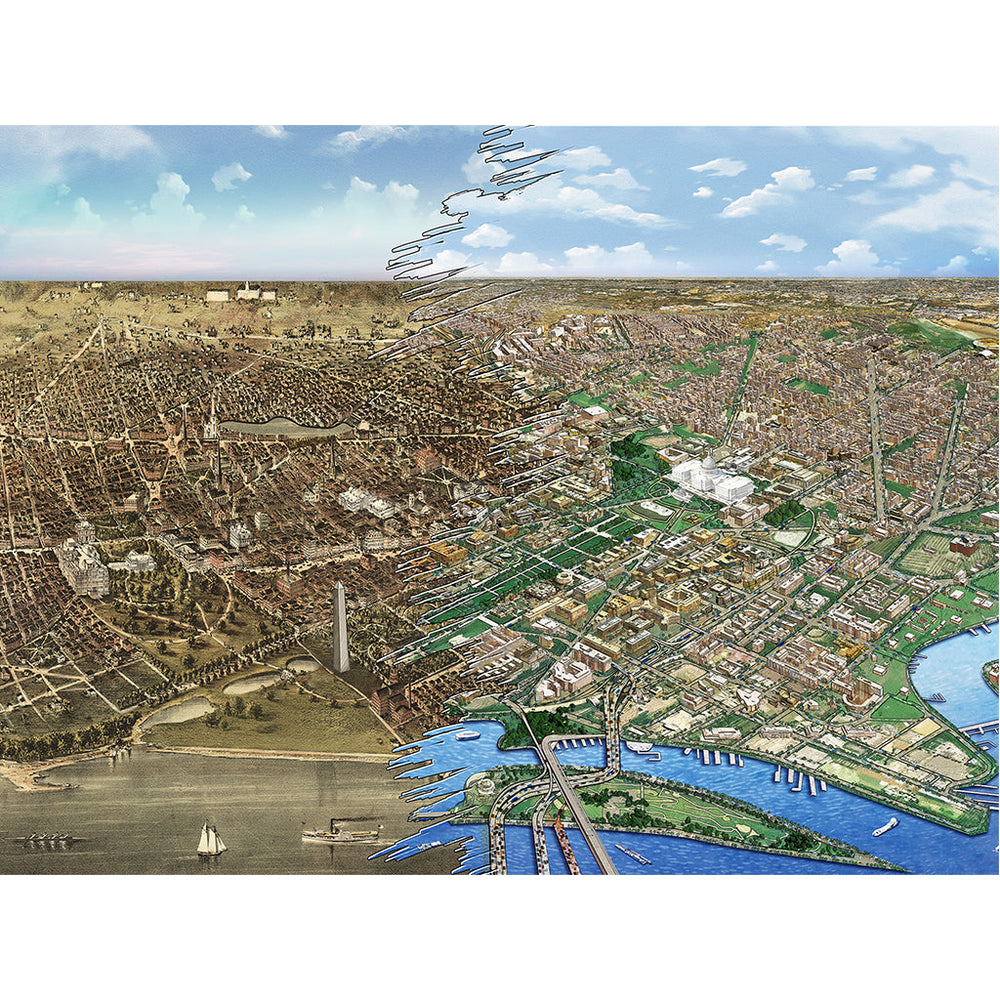 Scratch Off: History Puzzle - Washington DC (ONLINE ORDER ONLY)